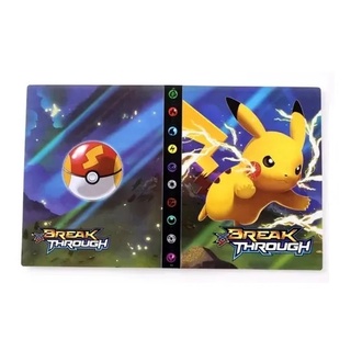 Álbum Oficial Pokémon Porta 240 Cards Pikachu Cartas