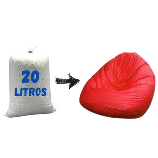 Isopor Pérola Bolinhas de Isopor para Artesanatos Enchimento Puff Almofada Travesseiro 20 Litros (2)