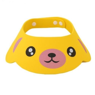 Children's adjustable shower cap, eye protection bath cap (5)