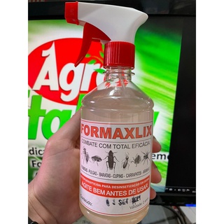 Formaxlix - 500ml [Eficaz contra: Formigas,Pulgas,Baratas,Cupins,Carrapatos,Aranha entre outros]