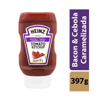 Ketchup Bacon e Cebola Caramelizada 397g - Heinz
