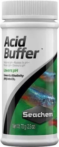 Seachem Acid Buffer 70g Acidificante E Tamponador P/aquários