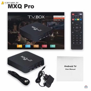 Mxq Pro 4k Hd Tv Box Inteligente 5g 1 Gb / 8 Gb Wi-Fi Android 10.1 Tv Set Top Box