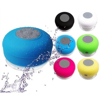 Mini Caixa de Som Bluetooth Prova D Água Portátil Banheiro Chuveiro Piscina (1)