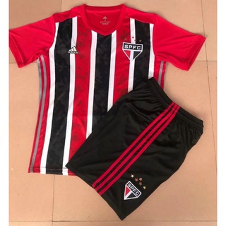 Conjunto Infantil de time do São Paulo kit 2 peças compre pro seu filho