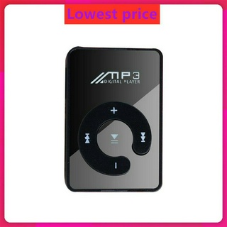 🔥【Newest】🔥Mini Fashion Clip Sport USB Micro SD TF Mirror C Button MP3 Music Media Player (1)