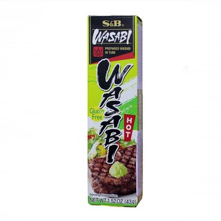 Wasabi Raiz Forte Hot 43g S&B - Three Foods Distribuidora