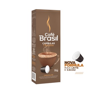 Cápsulas Nespresso Chocolate Lançamento Café Brasil - Envio Imediato