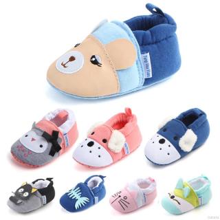 Sapatos De Bebê Recém-Nascido Fundo Macio Não-Slip Projeto Animal Bonito Sapato 0-1 Anos