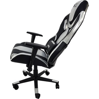 Cadeira Gamer MX9 Giratoria Preto/Prata - MYMAX (4)