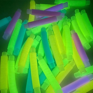Luminosa Pop Tubos Sensory Toy Para Adulto Aliviar Estresse Fidget Brinquedos Tismo Anti De Plástico Crianças Brinquedo Squeeze (3)