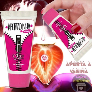 Sempre virgem sexy com Apertadinha produtos top gel sex shop 15ml