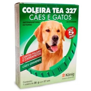 Coleira Antipulgas para Cães Tea Konig 38g - 57cm