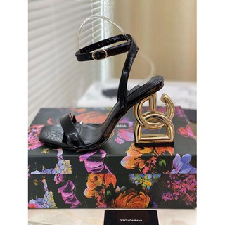 Dolce & Gabbana D&G sandálias de salto alto