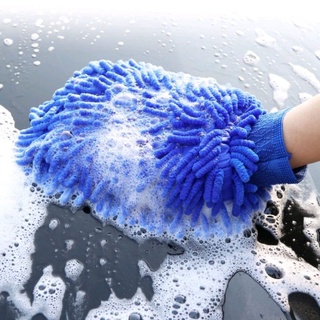 Luva Microfibra Pequena Para Lavar Carro Limpeza Automotiva
