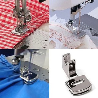 (Vip) Kit De Calcador De Pés Para Máquina De Costura De Forro