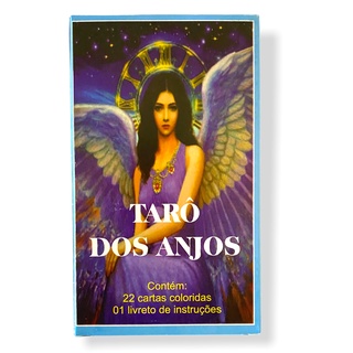 Baralho Tarot Tarô Dos Anjos 22 Cartas Com Manual