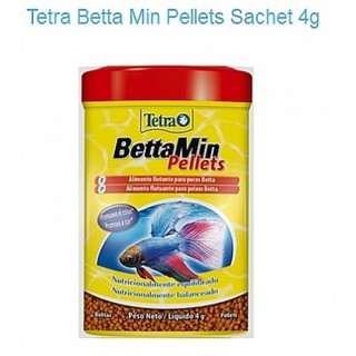 Ração Tetra Bettamin Sachet 4g A melhor ração para bettas do mercado