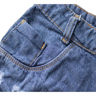 Kit 3 Shorts Jeans Feminino Cintura Alta Destroyed Curto (9)