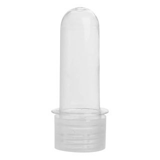 Tubete 8cm Transparente c/ 10un - Ideal Caixa Kit Confeiteiro