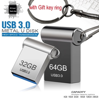 Mini Pen Drive De Metal Usb Flash Drive Gb 16 4gb Gb 64 32gb 128gb 256gb Pen Drive Usb 3.0 Min Sculo Memory Stick U Disk Cle Usb