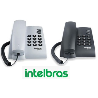 Aparelho Telefonico Telefone Fixo Pleno Com Fio Intelbras - Original