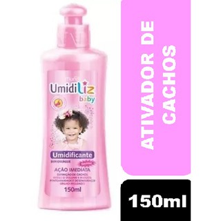 Ativador Umidiliz Baby Menina Cabelos Cacheados 150ml Muriel (1)