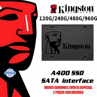 Kingston SSD A400 Drive De Estado Sólido Interno 120GB 240GB 480GB 2.5 Pole SATAIII Original