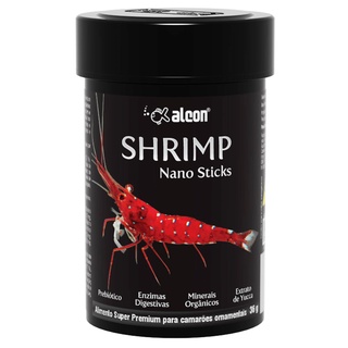 Alcon Shrimp Nano Sticks. Alimento Super Premium Para Camarões Ornamentais