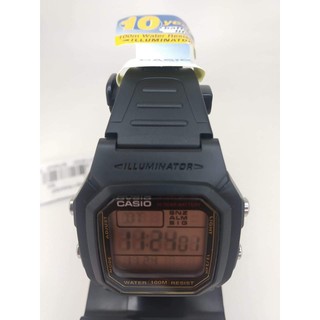 Relógio Casio W800 Hg-9 Wr Série Ouro 100 M Hora Dual Alarme Original (4)