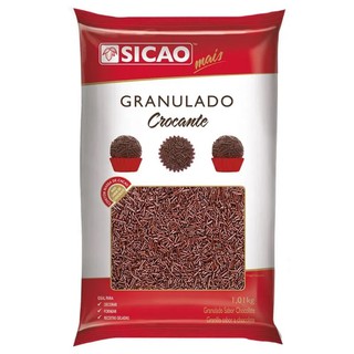 Granulado Chocolate Crocante Sicao Mais 1kg