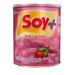 Suprasoy Soy + Morango Sem Lactose 300g - Supra Soy