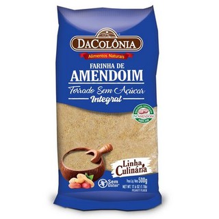 Farinha De Amendoim Torrado 500g - Dacolônia (1)