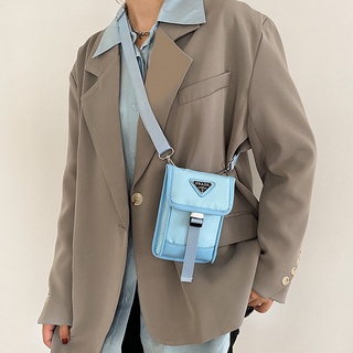 Prada Man Sling Bags Mobile Phone Bag Retro Bag (8)