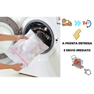 👕Saco Protetor Com Zíper Para Lavar Roupas (1)