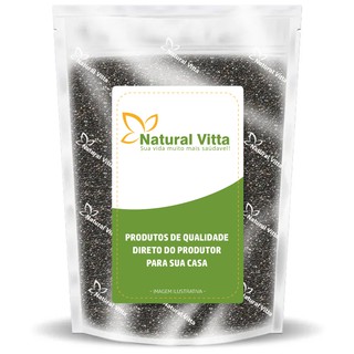 Semente de Chia Pura Natural Vitta - 1kg (1)