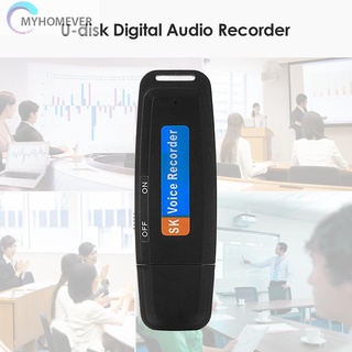 MYHOME SK001 Gravador De Voz Portátil USB Digital Recarregável U-Disk (3)