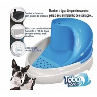 Bebedouro P/ Cães E Gatos Tobofonte Bivolt Fonte de Água (6)