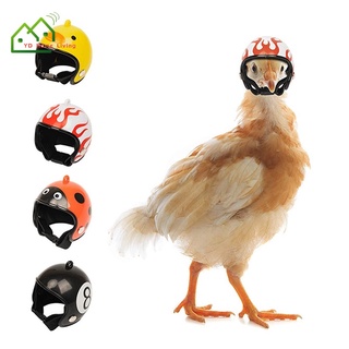 Capacete Protetor Para De Galinha Pintadinha Engraçado Chapéu De Pássaro/Pássaros De Frango / (1)