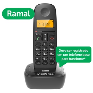 Ramal Sem Fio Digital Ts 2511 Intelbras Para Telefone Ts 2510