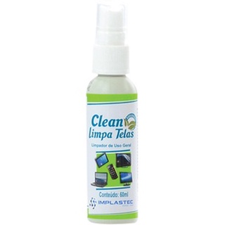 Limpa Telas 60ML Clean com Flanela Implastec (1)