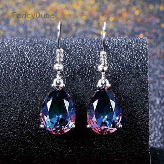 Brincos De Prata 925 Para Mulheres, Jóias, Brincos | 925 Silver Water Drop Earrings Dangle Hook Jewelry Women Earrings