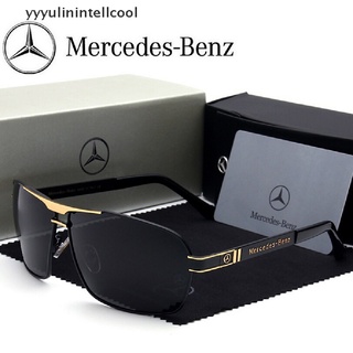 Yyyultinintelcool Óculos De Sol De Sol Masculino Polarizado Clássico De Metal Para Mercedes Benz (1)