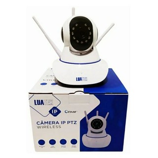 Camera Ip Wifi Com 3 Antenas Hd P2p 360 App yoosee