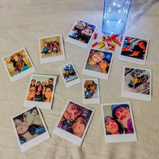 Polaroid combo 14 fotos - São 10 Polaroids M ( tamanho 8x10 ) + 4 Polaroids Mini ( tamanho 5x8 ) - ALTA QUALIDADE