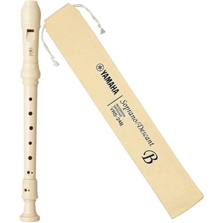 Flauta Doce Yamaha Barroca Soprano Yrs-24b