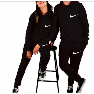 Kit Casal 2 Conjuntos Nike Moletom Namorados Moda Lançamento 2021