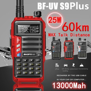 Rádio bidirecional Baofeng UV-S9 Plus rádio bidirecional