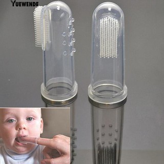 Escova De Dentes De Bebê / Criança / Escova De Dentes De Silicone Flexível Para Massagem Li @ @ Mpos