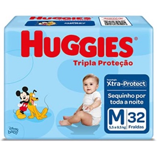 Fralda HUGGIES Tripla Proteção P/M/G/XG/XXG